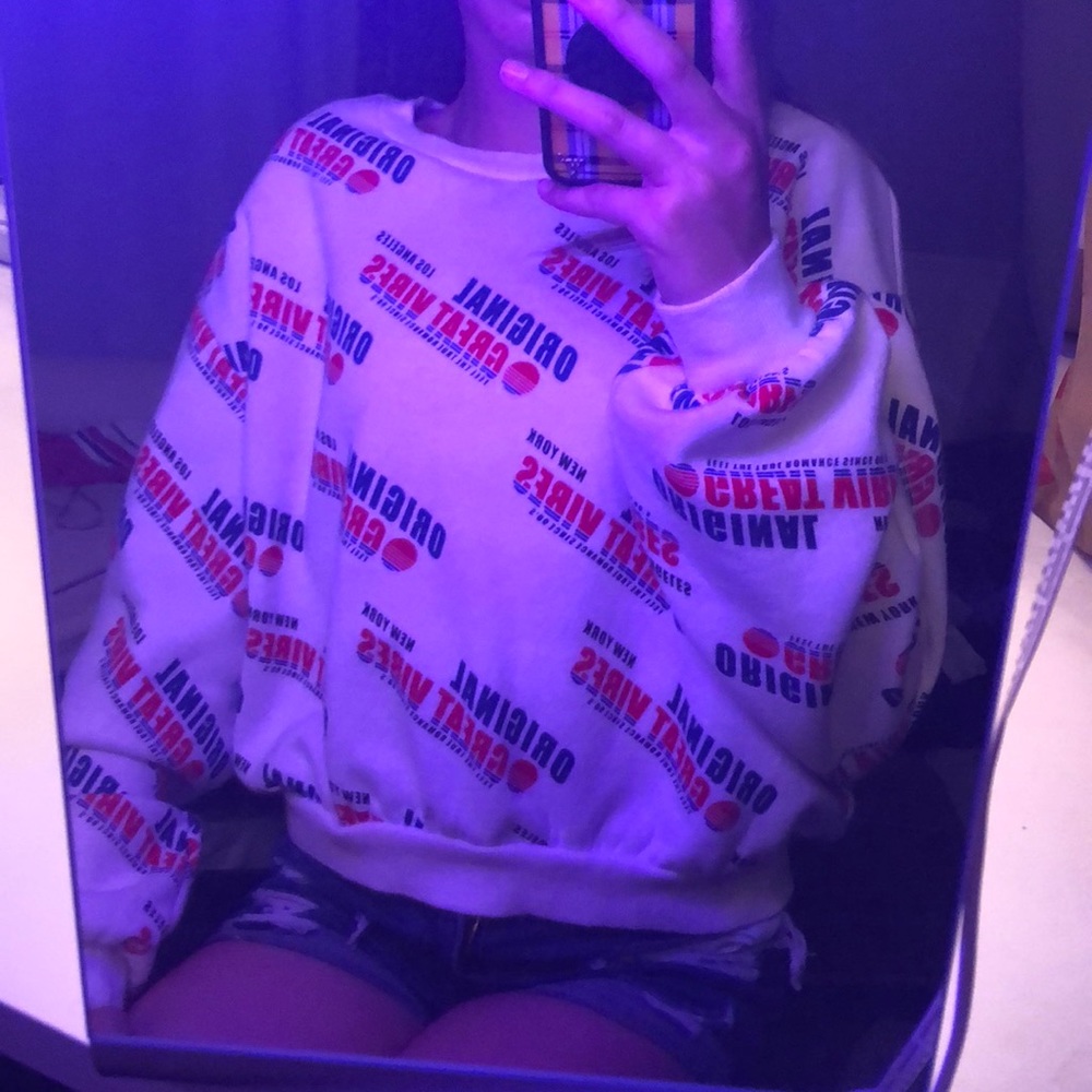 cropped sweater